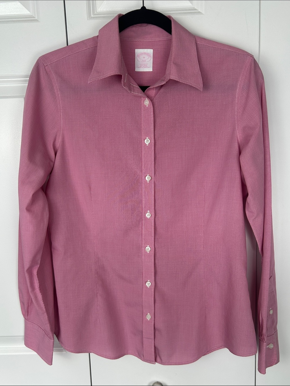 Brooks Brothers Pink Microcheck Dress Shirt